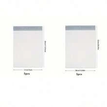 10个装自粘密封快递物流邮寄防水防尘包装袋，礼品包装运输袋返校 - 白色 - 查看 19