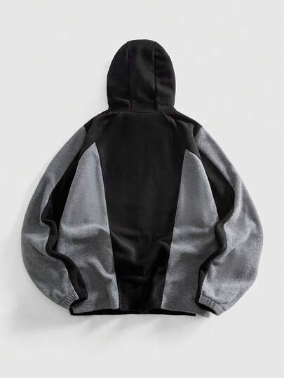 Street Life Men's Casual Color Block Hoodie Sweatshirt, Autumn/Winter