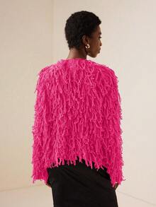 EMERY ROSE 毛茸茸针织开衫、长袖上衣