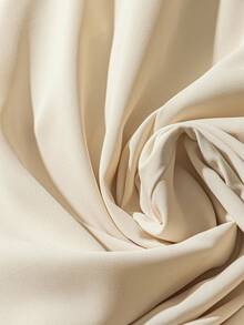 SHEIN Clasi Plus Size Women Fashion Elegant Lapel Collar Cinched Waist Single-Breasted Short Sleeve Dress, Suitable For Commuting In Summer