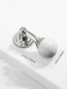 Cirelle 1 件白色大理石橱柜把手 - 现代拉手，耐用拉手，适用于梳妆台床头柜办公室，耐用拉手，适用于厨房岛浴室 - 彩色 - 查看 9