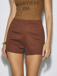 ATUI Studio Casual Basic Mini Shorts Summer Shorts Petite Shorts