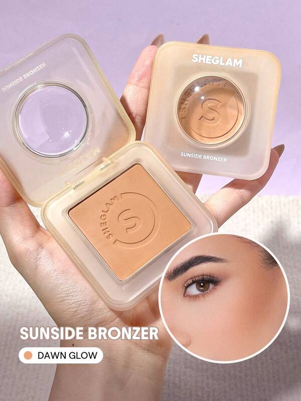 SHEGLAM Sunside Bronzer-Day Gleam Powder Contour-Bronceador De Larga DuracióN Con PigmentacióN Uniforme, Neutro, CáLido, Esculpidor, Maquillaje Facial Mate Natural, Oferta De Contour & Bronzer Marca Belleza Maquillaje CosméTico Para Mujeres NiñAs Perfecto Para OtoñO Invierno Ideal Para Y2K Elegante Moda Adecuado Para CumpleañOs Navidad Presente Fiesta Listo Mejor Color