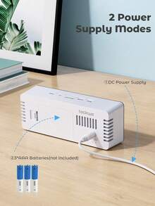 Madebyblanc 1pc Led Mirror Table Alarm Clock, Electronic Table Clocks Snooze Display Time Night Light, Desktop USB Alarm Clock, Home Decor Smart Clock, For Bedroom Office Table Decor, Back To School Decor, School Surprise Room Decor School Supplies