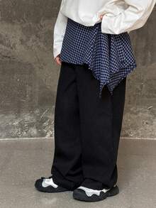 DAZY 男童秋季裤 - 灰色 - 查看 2