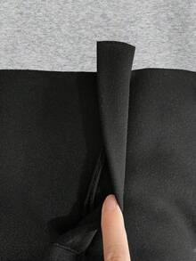 SHEIN LUNE Áo khoác trùm đầu màu sắc thường ngày dành cho nữ, Thu/Đông - Nhiều màu - Xem 5