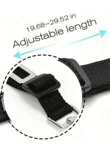 Zazumi 1 件宠物汽车安全带，狗伸缩安全牵引绳，宠物牵引绳，汽车安全带尼龙安全带重型耐用汽车安全带，适用于狗，狗汽车座椅，狗安全带 - 彩色 - 查看 13