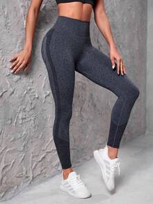 Powerista Yoga Leggings Seamless High Stretch Tummy Control Sports Tights