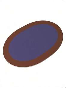 Joivida 1pc 30*45cm Vintage Leather Look Placemat, High-End Atmosphere PU Dining Mat, Waterproof & Oilproof Bowl Pad For Home Use