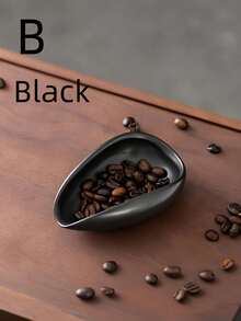 Haus Hana Ceramic Coffee Scoop Tea Measure Coffee Bean Cup For Brewing Gift For Coffee Lovers Loose Leaf Tea Petal Accessories Home Essentials - Multicolor - View 7