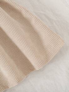 SHEIN 2pcs Baby Girls Cute Sleeveless Dress & Vest Outfit, Princess Style, Comfortable & Versatile