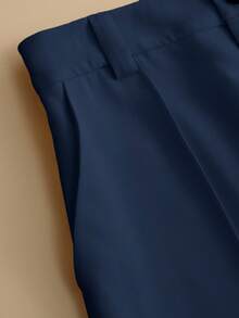 GlowEve 2pcs Set Kemeja dan Celana Wanita Dopamine Modis dan Menyegarkan dengan Kombinasi Warna - Royal Blue - View 6