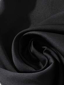 GlowEve 女士蕾丝拼接宽松阔腿连体裤 - 黑色 - 查看 5