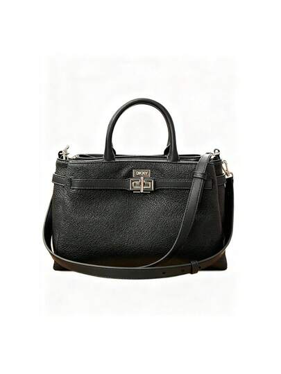 DKNY ONYA SATCHEL Women's Bag Black
