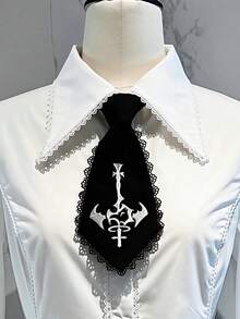 ROMWE Goth Women Ties - Black - View 2