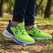 Tenis Running Para Niño Charly Kids Deportivo 1098750 Limón Suela Eva - Verde - Ver 1