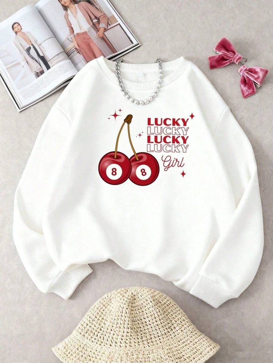 Women Sweatshirts - 白色 - 查看 1