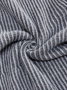 SHEIN LilyWest Women's Pleated Elastic Waist Skirt - Grey - View 8