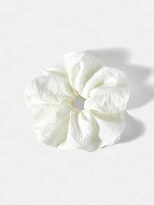 MOTF PREMIUM SOLID TEXTURED HAIR TIES - White - View 3