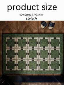 Cirelle 1 Pc Minimalist Style Entryway Coil Loop Mat - Wear-Resistant, Cuttable, Stain-Resistant & Easy To Care For, Non-Slip Mat - Stylish & Cute - Non-Slip - Easy To Care For - Suitable For Bedrooms, Bathrooms & Doorways - Multicolor - View 12