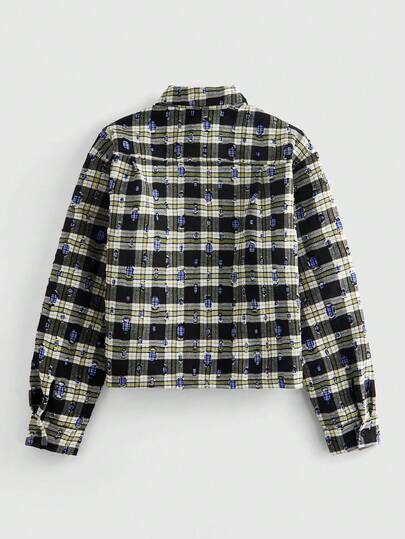 Street Life Chemise à carreaux décontractée pour hommes, streetwear automne/hiver