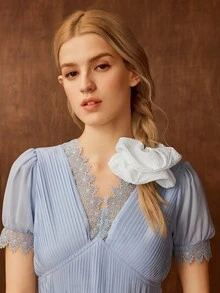 MOTF PREMIUM SOLID TEXTURED HAIR TIES - White - View 5