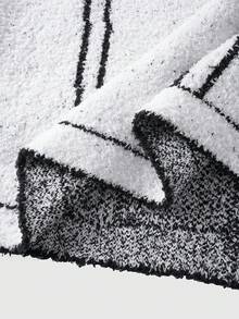 ROMWE MEN Casual 男士时尚印花长袖开衫，冬季款