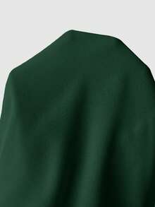 GlowEve Ensemble 2 pièces pour femme Dopamine : chemise et pantalon blocs de couleurs à la mode et rajeunissant - Militaire verte - Voir 8