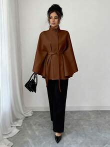 Selianne Ladies' Elegant Vacation, Summer Charm, Winter Tweed - Coffee Brown - View 4