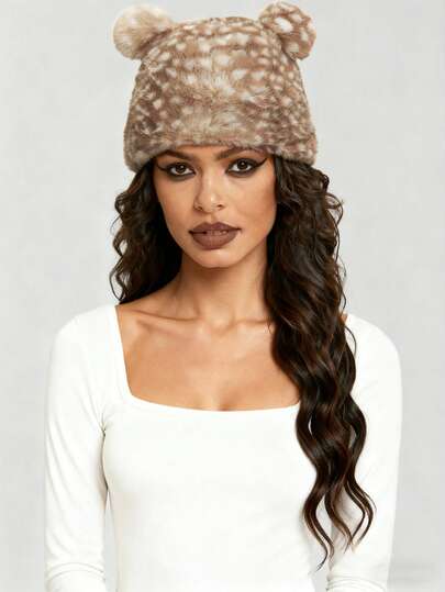 Grunge Punk 1pc Punk Style Circular Hollow Rivet Beret Hat, Y2K Round Pendant Newsboy Cap, Daily Personalized Fashion Item