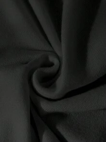 GlowEve Áo thun nữ cổ tròn tay dài màu trơn thời trang đa năng thường ngày - màu đen - Xem 4