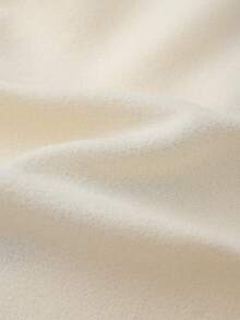Lyxana Farbblockgürtel mit Kunstperlen-Metallschnalle, eleganter kurzer Damen-Mantel - Beige - Übersicht 6