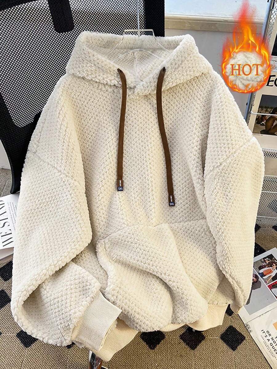 GlowEve 25pcs High-End Niche Fuzzy Thermal Lined Sweatshirt, Autumn/Winter