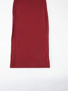 2pcs/Set Girls Solid Color Cropped Cardigan & Bodycon Camisole Dress Set, Suitable For Daily Wear And Gatherings, Fit For 13-16 Years Old