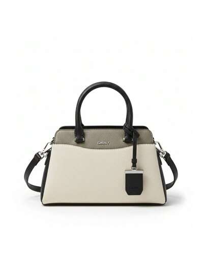 DKNY AVELLE SATCHEL Women's Beige