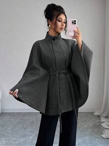 Elenzga Ladies' Elegant Vacation, Summer Charm, Winter Tweed - Dark Grey - View 5