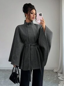 Elenzga Ladies' Elegant Vacation, Summer Charm, Winter Tweed - Dark Grey - View 1