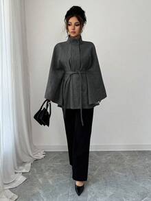 Elenzga Ladies' Elegant Vacation, Summer Charm, Winter Tweed - Dark Grey - View 3