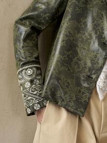 Arave Women's Fashion Single-Breasted Lapel NeckLong Sleeve Jacket