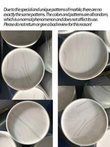 1个圆形梳妆台收纳托盘，皂液器托盘，浴室梳妆台硅胶托盘，洗手液、洗发水、香水收纳托盘，珠宝展示托盘，用于日常饰品和装饰收纳，返校季必备 - 彩色 - 查看 9