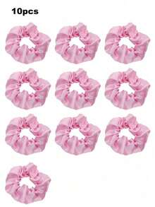 SHEIN Luxury Satin Silk Bandana With Adjustable Tie - Lightweight Hair Care Hat For All Night Comfort, Conditioning And Showering - Men's And Women's Bow Simulated Silk Beauty Hair Care Wide-Brimmed Hat Bandana Sleeping Hat - Multicolor - View 19