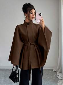 Elenzga Ladies' Elegant Vacation, Summer Charm, Winter Tweed - Chocolate Brown - View 1