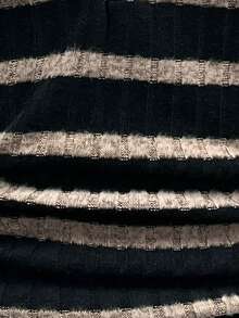 EgrlEra Camiseta de manga larga con cuello en V acanalado para mujer - Multicolor - Ver 6