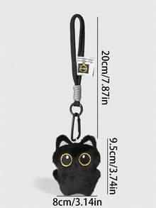 ROMWE Kawaii Bag Charms - Deep Black - View 2