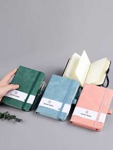 A7 Mini Notebook For Students, Bandage-Style Portable Memo Pad,School Supplies,Back To School - Multicolor - View 11