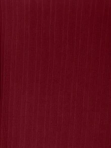 EMERY ROSE Camisa de manga larga elegante de cuello con muesca de unicolor para oficina, con patrón floral aleatorio - Burdeos - Ver 7