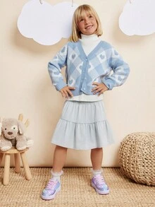 Mini mi 独角兽认证奇思妙想儿童心形多闪银色运动鞋——适合上学、可爱、舒适、轻便，适合从操场到商场穿着 - 銀色 - 查看 4