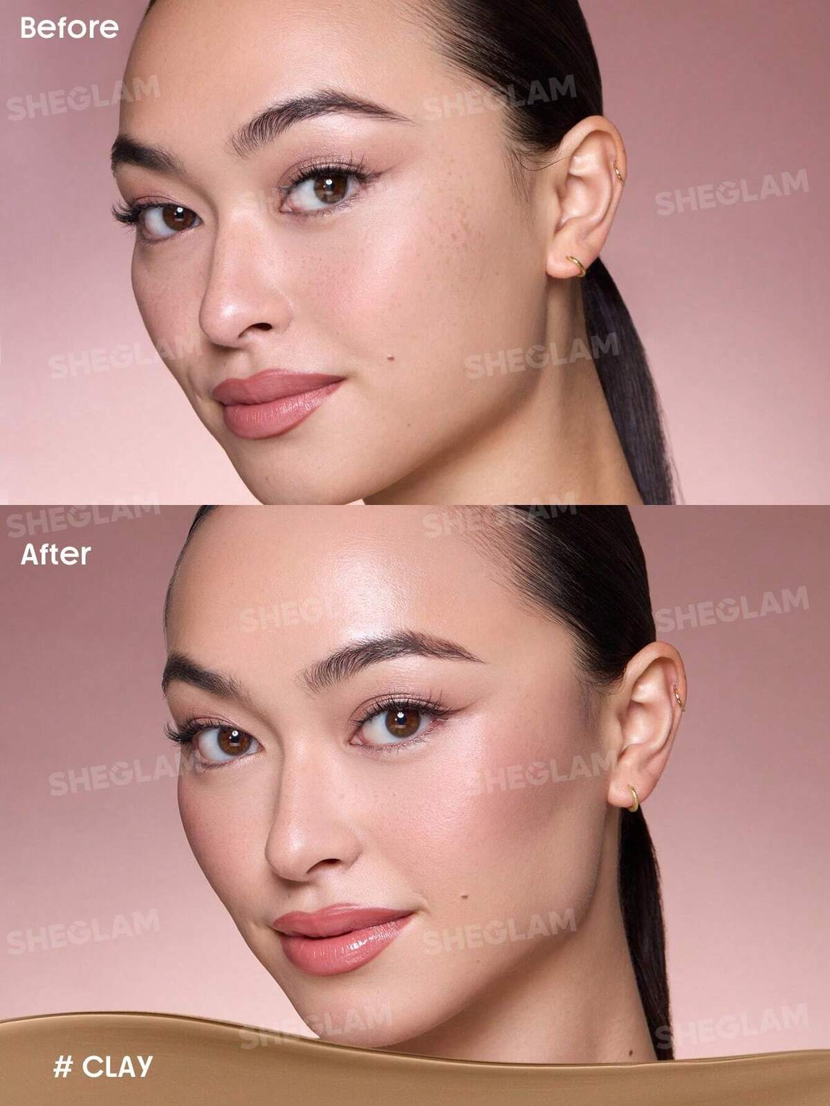 Buttery Buff Contour & Bronzer Stick-Clay Brand Beauty Makeup Face Paint Cosmetic For Women Girls Perfect For Fall Winter Ideal For Y2K Fancy Fashion Suitable For Birthday Christmas Present Party Ready Best Color