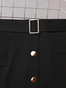 Regalyn Large-Sized Woven Elegant And Casual Summer Skirt