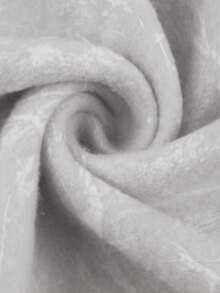 Sweetra Branch Print Bicolor Asymmetrical Neck Cropped Sweatshirt For Women Graduation,Back To School,Graduation,Teacher,Back To School Pullover Fall - Multicolor - View 6